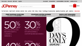 What Jcpenny.com website looked like in 2015 (8 years ago)