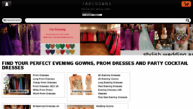 What Jadegowns.co.uk website looked like in 2015 (8 years ago)
