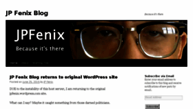 What Jpfenix.net website looked like in 2015 (8 years ago)