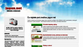 What Jagun.net website looked like in 2015 (8 years ago)