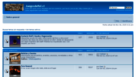 What Juegosderol.cl website looked like in 2015 (8 years ago)