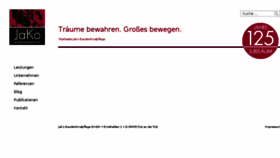 What Jako-baudenkmalpflege.de website looked like in 2015 (8 years ago)