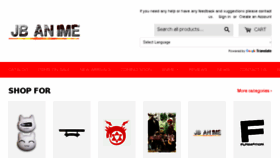 What Jbanime.com website looked like in 2015 (8 years ago)
