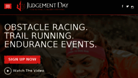 What Judgement-day.co.uk website looked like in 2015 (8 years ago)