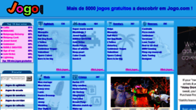 What Jogo.com website looked like in 2015 (8 years ago)