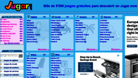 What Jugar.com website looked like in 2015 (8 years ago)