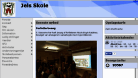 What Jelsskole.dk website looked like in 2015 (8 years ago)