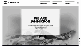 What Jammicron.com website looked like in 2015 (8 years ago)