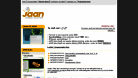 What Jaan.org website looked like in 2015 (8 years ago)