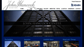 What Johnhancockcenterchicago.com website looked like in 2015 (8 years ago)
