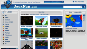 What Jeuxnan.com website looked like in 2016 (8 years ago)
