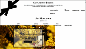 What Jomalone.com website looked like in 2016 (8 years ago)