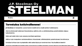 What Jpsteelman.fi website looked like in 2016 (8 years ago)