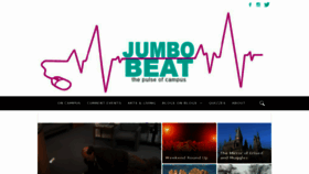 What Jumbobeat.tuftsdaily.com website looked like in 2016 (8 years ago)