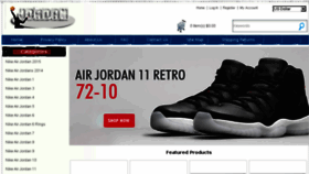 What Jordansshoes.org website looked like in 2016 (8 years ago)