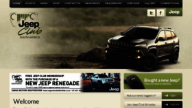 What Jeepclubsa.co.za website looked like in 2016 (8 years ago)