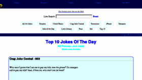 What Johns-jokes.com website looked like in 2016 (8 years ago)