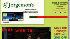 What Jorgensons.com website looked like in 2016 (8 years ago)