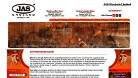 What Jas-musicals.com website looked like in 2016 (8 years ago)