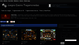 What Juegoscasinotragamonedas.com website looked like in 2016 (8 years ago)
