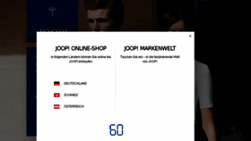 What Joop-shop.com website looked like in 2016 (8 years ago)