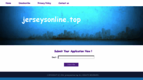 What Jerseysonline.top website looked like in 2016 (8 years ago)