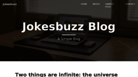 What Jokesbuzz.com website looked like in 2016 (8 years ago)