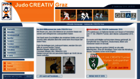 What Judo-creativ.at website looked like in 2016 (8 years ago)
