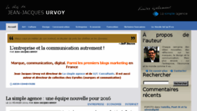 What Jeanjacquesurvoy.com website looked like in 2016 (8 years ago)