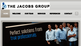 What Jacobsgrp.com website looked like in 2016 (8 years ago)