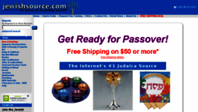 What Jewishsource.com website looked like in 2016 (8 years ago)