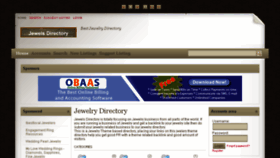 What Jewelsdirectory.com website looked like in 2016 (8 years ago)
