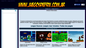 What Juegosdefriv.com.ar website looked like in 2016 (8 years ago)