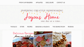 What Joyoushome.com website looked like in 2016 (8 years ago)
