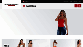 What Jackielondon.com website looked like in 2016 (8 years ago)