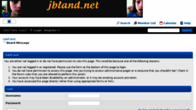 What Jbland.net website looked like in 2016 (8 years ago)