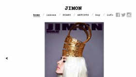 What Jimon-magazine.com website looked like in 2016 (8 years ago)