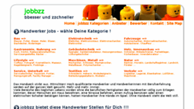 What Jobbzz.ch website looked like in 2016 (8 years ago)