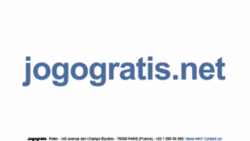 What Jogogratis.net website looked like in 2016 (8 years ago)