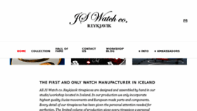 What Jswatch.com website looked like in 2016 (8 years ago)