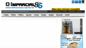 What Jornaloimparcial.com.br website looked like in 2016 (8 years ago)