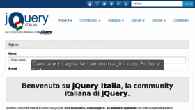 What Jqueryitalia.org website looked like in 2016 (8 years ago)