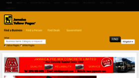 What Jamaicayp.com website looked like in 2016 (7 years ago)