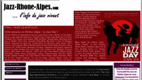 What Jazz-rhone-alpes.com website looked like in 2016 (7 years ago)