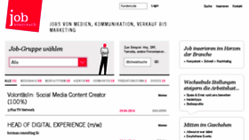 What Job-source.ch website looked like in 2016 (8 years ago)