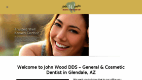 What Johnwooddds.com website looked like in 2016 (8 years ago)