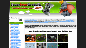 What Jouerjeuxgratuits.com website looked like in 2016 (8 years ago)