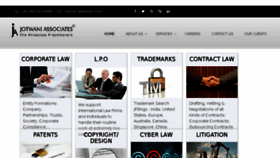 What Jotwani.com website looked like in 2016 (8 years ago)