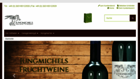 What Jungmichels.de website looked like in 2016 (8 years ago)