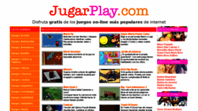 What Jugarplay.com website looked like in 2016 (8 years ago)